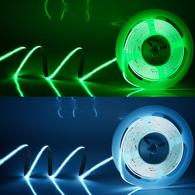 RGB COB LED Strip Light UL Terdaftar 24V Color Changing Multicolor Untuk Pencahayaan Ruang