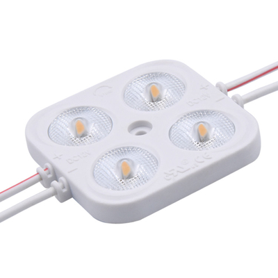 injeksi dengan lensa LED modul cahaya untuk tanda huruf DC24V 4 dipimpin 2W IP67 Siap untuk Ship