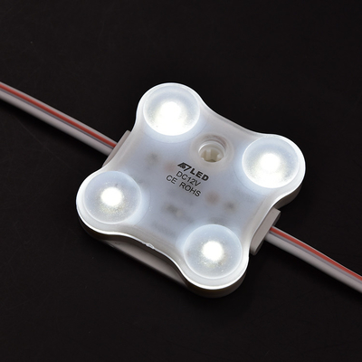 3000/4000/6500K DC12V 1.8W 4 LED Modul Terbaik Untuk Kotak kedalaman 80-200mm Tanda