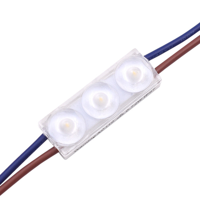 170° Beam Angle High Voltage LED Module untuk 6-15mm Medium Depth Light Box dan Channel Letter