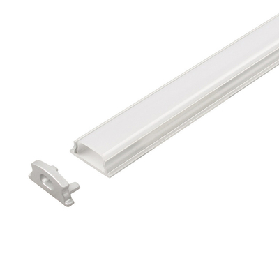 Profil Strip LED yang Dipasang di Permukaan 6063-T5 Aluminium Alloy