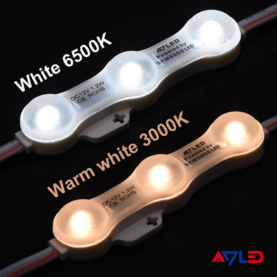 ADLED Chip 3 LED Modul Dengan 170 Degree Beam Angle Untuk 80-200 Mm Kedalaman Light Box