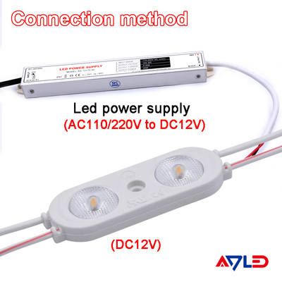 Teknologi Jalan Led Modul Cahaya Untuk Cahaya Iklan Backlighting Multifungsi Waterproof Ultrasonik ADM 2835