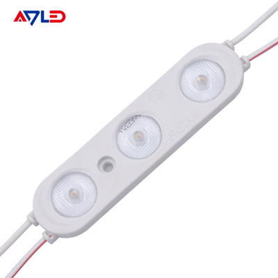 Lampu Modul LED  3 LED Putih SMD 2835 3W 12V Tahan Air Untuk Tanda