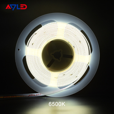 336 LED/M Fleksibel COB LED Strip Chip On Board Lampu Untuk Lemari, Rak Pencahayaan
