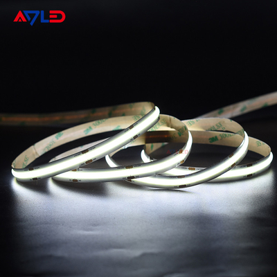 16.4 Ft Cuttable 504LEDS/M Dotless COB LED Strip Light Untuk Lemari Kantor Kamar Tidur