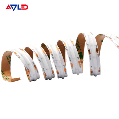 UL Flexible LED Strip Famous Chip 24V Ultra Thin Silicone 10mm PCB board IP20 528 lampu led cob