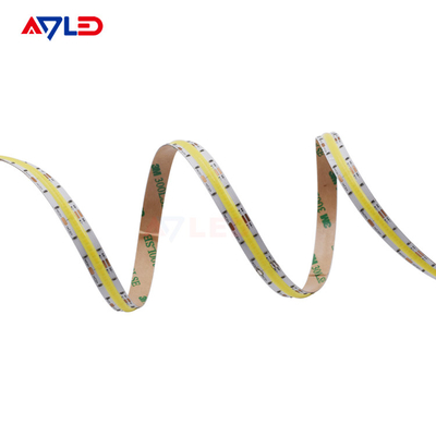Lampu strip COB CCT berwarna putih ganda bertenaga tinggi 3000K-6500K Suhu warna lampu seragam UL Terdaftar Lampu pita