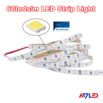 Lampu Strip LED CRI Tinggi Lampu Strip LED SMD 2835 Lampu Strip LED 60 LED Daya tahan Lebih lama