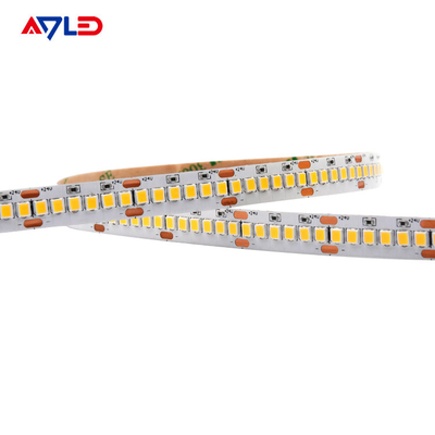 cahaya tinggi smd 2835 led strip 240 Leds/M Led Strip High Lumen untuk Pencahayaan Dekorasi Indoor