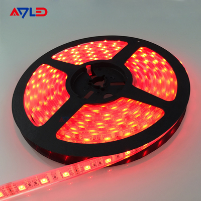 RGB 5050 warna merah LED Strip Light, 60 / m, lebar 10mm, oleh 5m Reel grosir