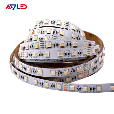 SMD 5050 RGBW Strip LED 60 LED Lumen Tinggi RGB Lampu Strip Led Fleksibel Kabel Ekstensi RGB Jumper Strip LED