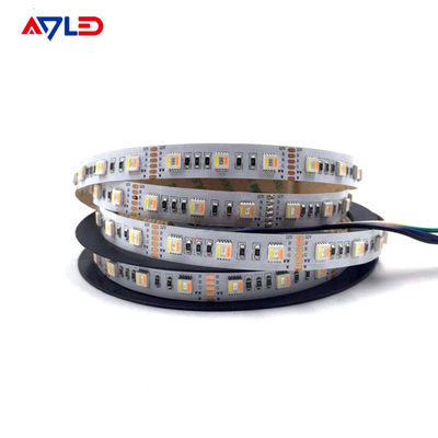 Remote Control Smart LED Strip Light RGB CCT 6 Pin Mengubah Warna 5050 24V 5 In 1