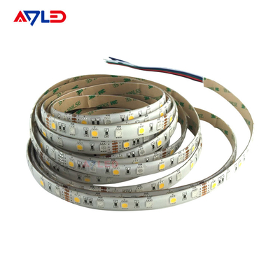 Lampu Strip LED Berubah Warna Beralamat Smart RGB W Putih 24V DC 5050 Tahan Air