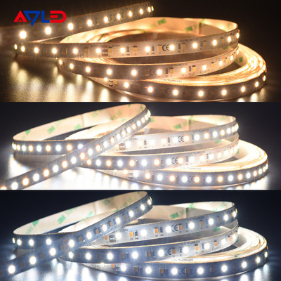 Lampu Strip LED Putih Merdu Luar Ruangan Dialamatkan CCT 2835 Lumileds 120 LED Per Meter