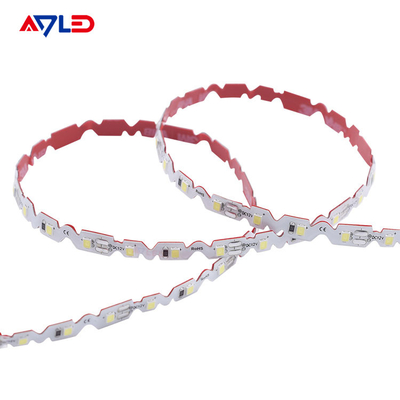 S Bentuk Led Strip Zigzag RGB Led Tape Ribbon Strip Light Untuk Tanda Iklan Gratis Twistable