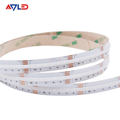 Dotless Mudah Untuk Memasang Lampu Strip Led RGB CCT Cob Led Strip 16W IP68