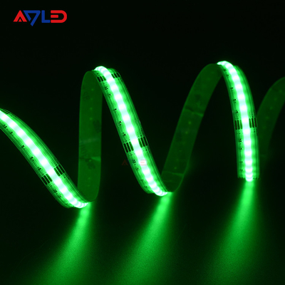 Lampu Strip LED Fleksibel COB RGB Dimmable Kustom Untuk Mengubah Warna Kabinet Dapur