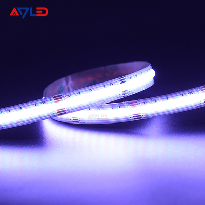 Dotless Mudah Untuk Memasang Lampu Strip Led RGB CCT Cob Led Strip 16W IP68