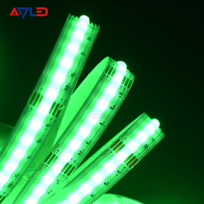 Lampu Strip LED Fleksibel Multi Warna Kepadatan Tinggi Dapat Disesuaikan 5 In 1 COB LED Strip