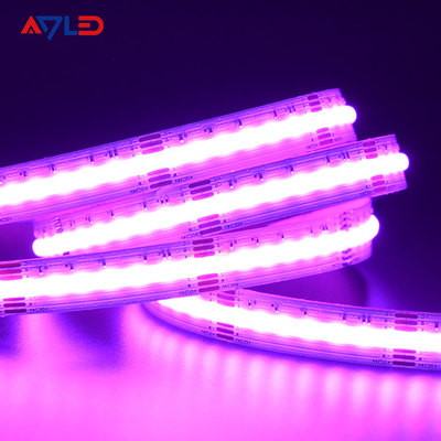 Menghubungkan Lampu Strip Led 12mm 3 Tahun Garansi 840RGB CCT COB LED Tape Light