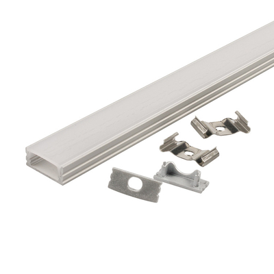 1706 LED Aluminium Extrusion Recessed Profile untuk LED Strip Cocok untuk indoor atau outdoor