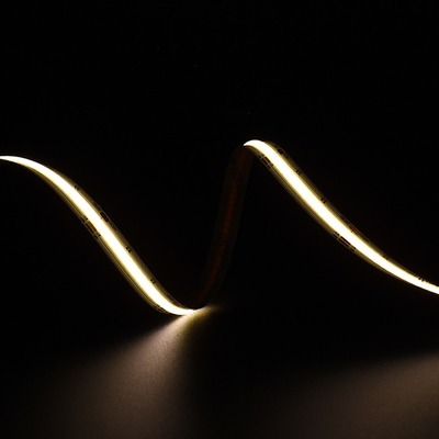 8W/M FCOB CCT 640 LED Light Strip Densitas Tinggi Fleksibel FOB COB 10mm PCB Board Dengan Linear Dimmable