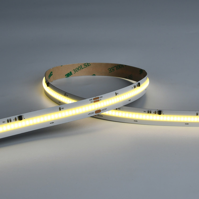 ADLED LED Strip Light Cerah Fleksibel LED Tape DC24V 420Led/m White PCB Board High Density LED Strip