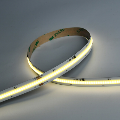 ADLED LED Strip Light Cerah Fleksibel LED Tape DC24V 420Led/m White PCB Board High Density LED Strip