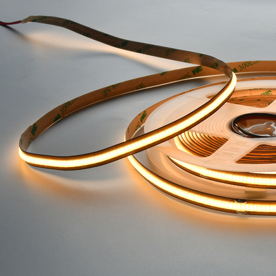 Lampu Led Strip Cob Cut Gratis 24V 12V Fleksibel Lembut 528 Lampu Untuk Ciling Dinding