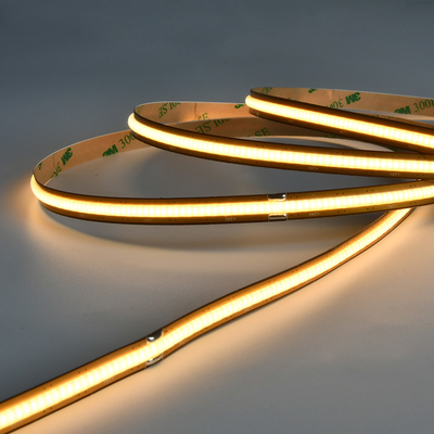 Lampu Led Strip Cob Cut Gratis 24V 12V Fleksibel Lembut 528 Lampu Untuk Ciling Dinding