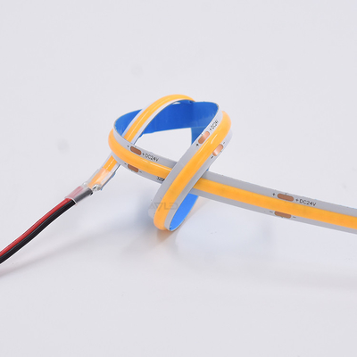 12V/24V 320leds 8w/m Fleksibel Cob Led Strip Untuk dekorasi komersial