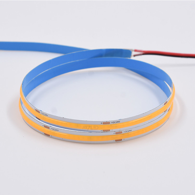 12V/24V 320leds 8w/m Fleksibel Cob Led Strip Untuk dekorasi komersial