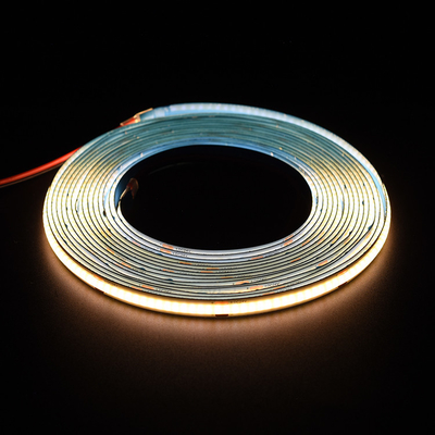 Densitas Tinggi 480Leds Fleksibel COB Strip Light COB LED Strip 5meter/reel 8MM 12V/24V