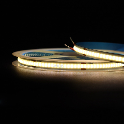 Densitas Tinggi 480Leds Fleksibel COB Strip Light COB LED Strip 5meter/reel 8MM 12V/24V