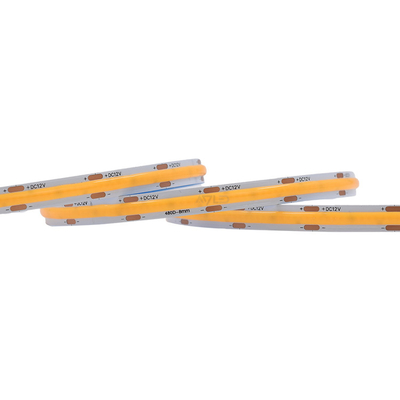 DC12V 24V Reel to Reel COB LED Strip Light 480 LED/m Densitas Tinggi Pita Fleksibel 3000/4000/6500K