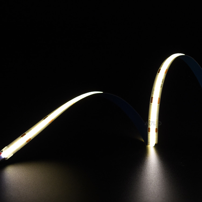 10W/M FCOB 8mm 480LEDs/M COB Reel To Reel LED Strip Light Densitas Tinggi FOB Lampu pita linier