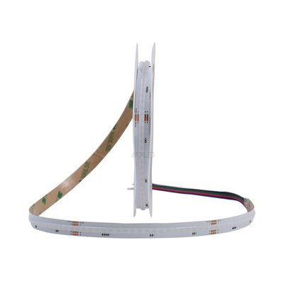 Solusi Pencahayaan Led Untuk Supermarket Fleksibel &amp; Waterproof 15W/M 528LEDS Lampu Cob RGB