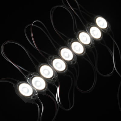 5 tahun umur tahan air luar ruangan / dalam ruangan DC12V 1W 1 Chip Putih Warna 2835 SMD LED Modul