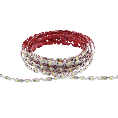 Lampu strip led yang dapat dibelokkan DC 12V - zig zag led strip warna putih fleksibel super terang untuk huruf saluran led backlit