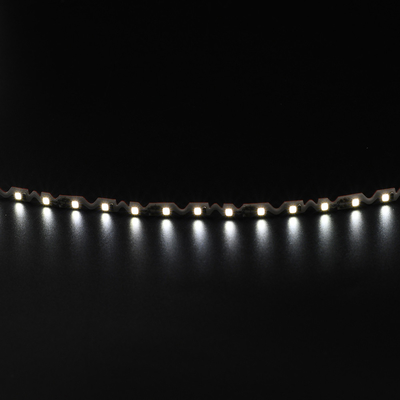 Lampu strip led yang dapat dibelokkan DC 12V - zig zag led strip warna putih fleksibel super terang untuk huruf saluran led backlit