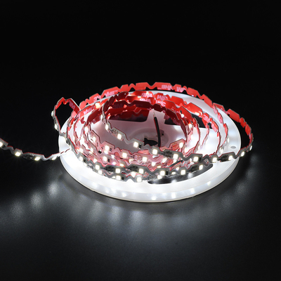 Lampu strip led yang dapat dibelokkan DC 12V - zig zag led strip warna putih fleksibel super terang untuk huruf saluran led backlit