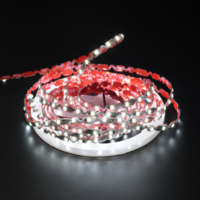 pita lampu led lentur tipe s 6mm 12v 24v 72leds/m untuk huruf saluran led mini