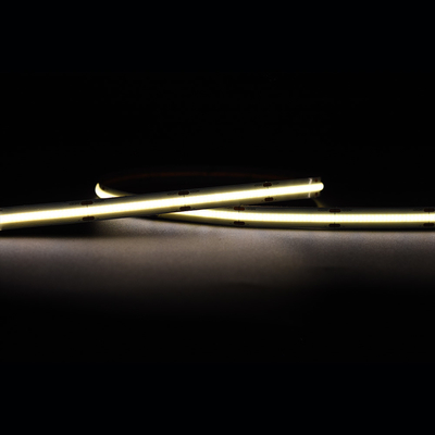 528led/m COB Strip High Cri 90 95 98 10mm Lebar DC24V LED Strip Tape Light