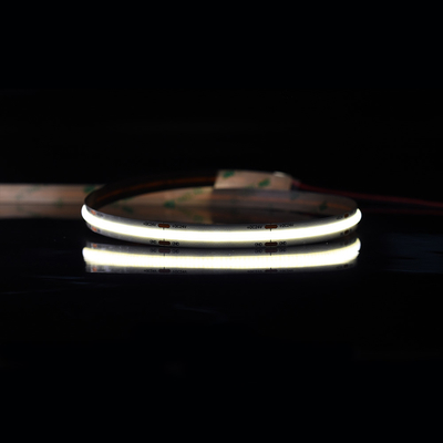 COB LED Strip Dengan 528 Chip Lebar 8mm Dan 3000k 4000k Dan 6500k Pilihan Warna Untuk Layar Billboard