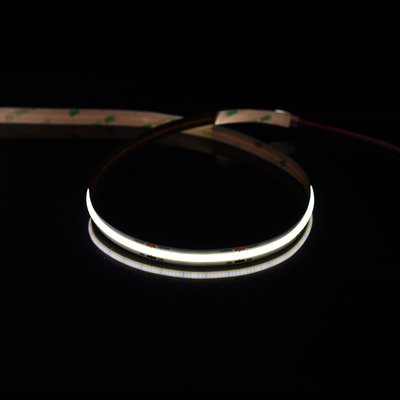 Panel Aluminium Bebas Titik COB LED Strip Dengan 528 LED Pada Pita 10mm Dan 2700K/6500K Warna