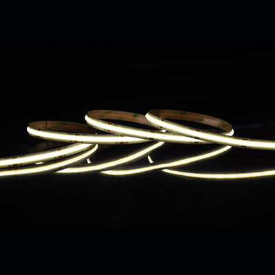 Panel Aluminium Bebas Titik COB LED Strip Dengan 528 LED Pada Pita 10mm Dan 2700K/6500K Warna