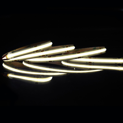 12V/24V 528 COB LED Chip Fleksibel LED Strip dengan Kecerahan Tinggi dan Umur Panjang