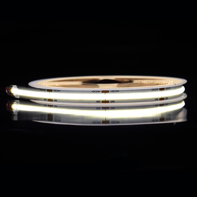 COB LED Strip Dengan 528 Chip Lebar 8mm Dan 3000k 4000k Dan 6500k Pilihan Warna Untuk Layar Billboard