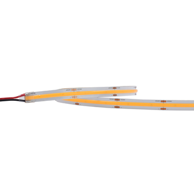 8mm Lebar 5M Panjang Free Cut Dekorasi Densitas Tinggi Pencahayaan Fleksibel Putih Cob Led Strip